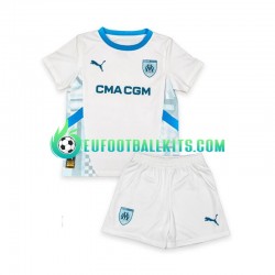Olympique de Marseille Home Football Shirts 2024-2025 Kids LS