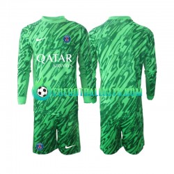 Paris Saint Germain Goalkeeper Away Football Shirts 2024-2025 Kids SS