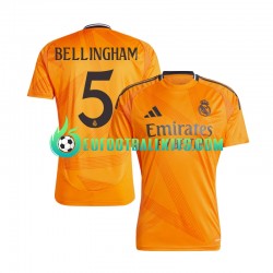 Real Madrid BELLINGHAM 5 Away Football Shirts 2024-2025 Men LS