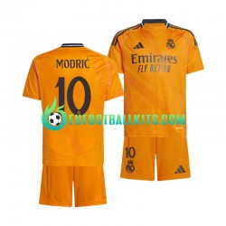Real Madrid Luka Modric 10 Away Football Shirts 2024-2025 Kids LS