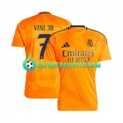 Real Madrid VINI JR 7 Away Football Shirts 2024-2025 Men LS