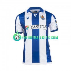 Real Sociedad Home Football Shirts 2024-2025 Men LS