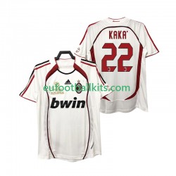 AC Milan KAKA 22 Retro Away Football Shirts 2006 2007 Men LS