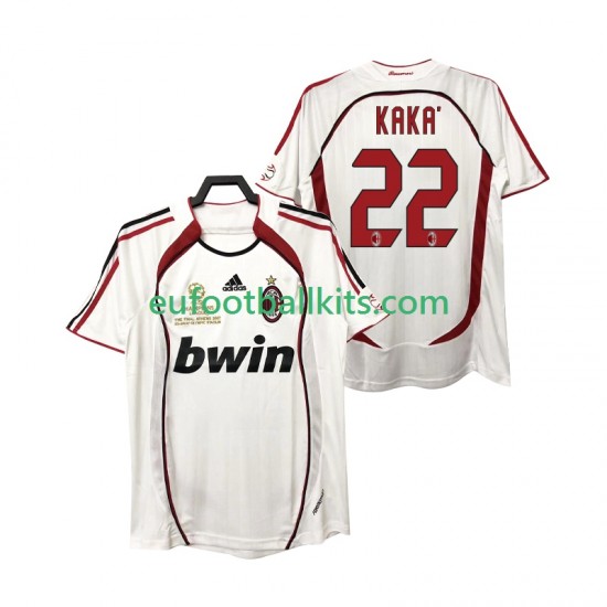 AC Milan KAKA 22 Retro Away Football Shirts 2006 2007 Men LS