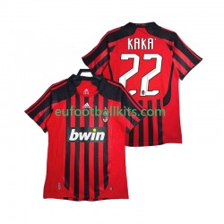 AC Milan KAKA 22 Retro Home Football Shirts 2007 2008 Men LS