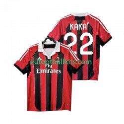 AC Milan KAKA 22 Retro Home Football Shirts 2012 2013 Men LS