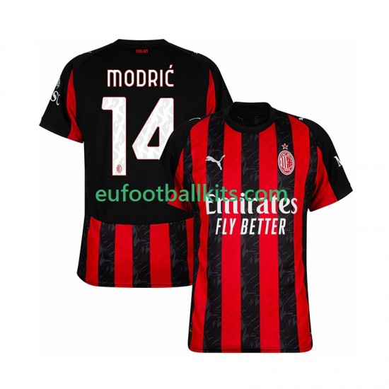 AC Milan Luca Modric 14 Home Football Shirts 2025-2026 Men LS