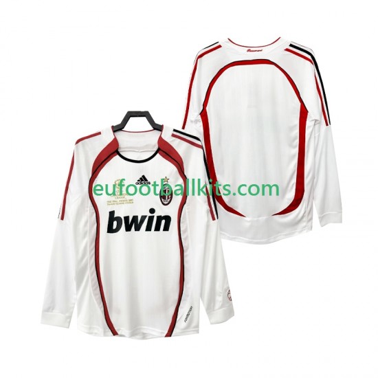 AC Milan Retro Away Football Shirts 2006 2007 Men SS