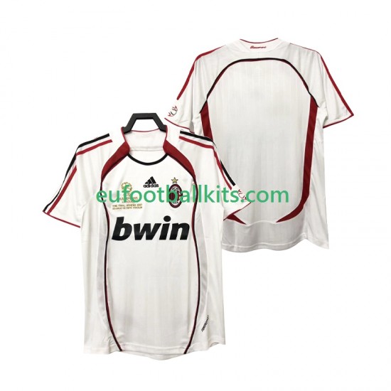 AC Milan Retro Away Football Shirts 2006 2007 Men LS