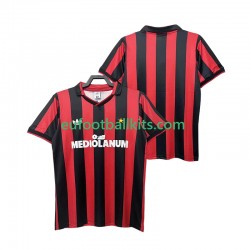 AC Milan Retro Home Football Shirts 1990 1991 Men LS
