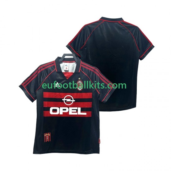 AC Milan Retro Third Football Shirts 1998 1999 Men LS