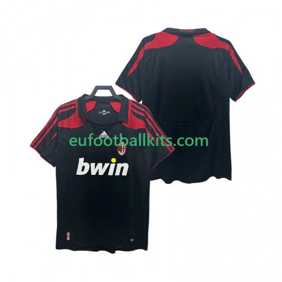 AC Milan Retro Third Football Shirts 2007 2008 Men LS