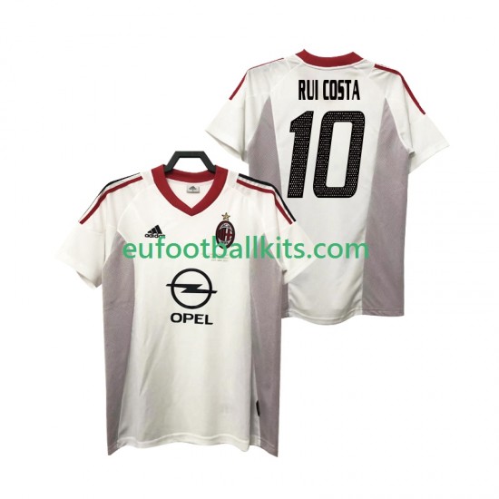 AC Milan rui costa 10 Retro Away Football Shirts 2004 2005 Men LS