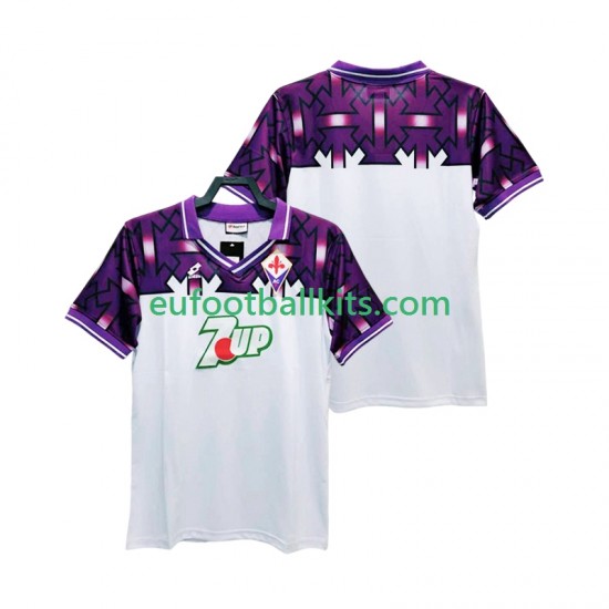 ACF Fiorentina Retro Away Football Shirts 1992 1993 Men LS