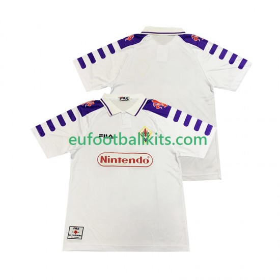 ACF Fiorentina Retro Away Football Shirts 1998 1999 Men LS