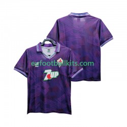ACF Fiorentina Retro Home Football Shirts 1992 1993 Men LS