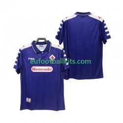 ACF Fiorentina Retro Home Football Shirts 1998 1999 Men LS