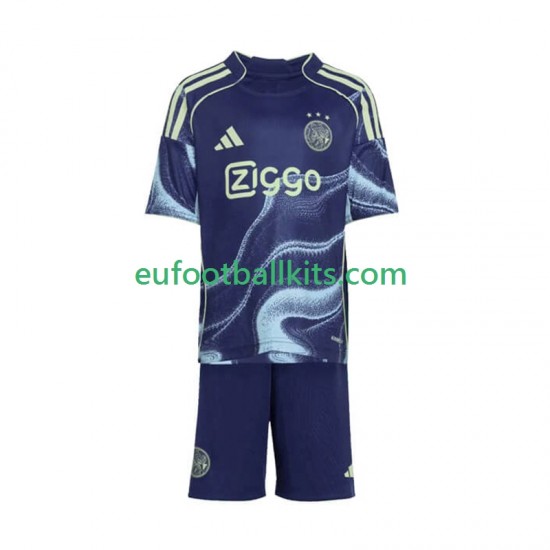 AFC Ajax Away Football Shirts 2025-2026 Kids LS
