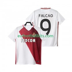 AS Monaco FALCAO 9 Home Football Shirts 2016 2017 Men LS