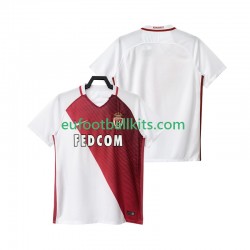AS Monaco Home Football Shirts 2016 2017 Men LS