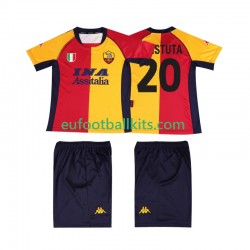 AS Roma Batistuta 20 Retro Home Football Shirts 2000 2001 Kids LS