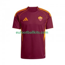 AS Roma Home Football Shirts 2025-2026 Men LS