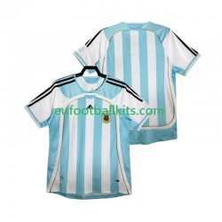 Argentina Retro Home Football Shirts 2014 Men LS