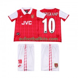 Arsenal BERGKAMP 10 Retro Home Football Shirts 1994 1996 Kids LS