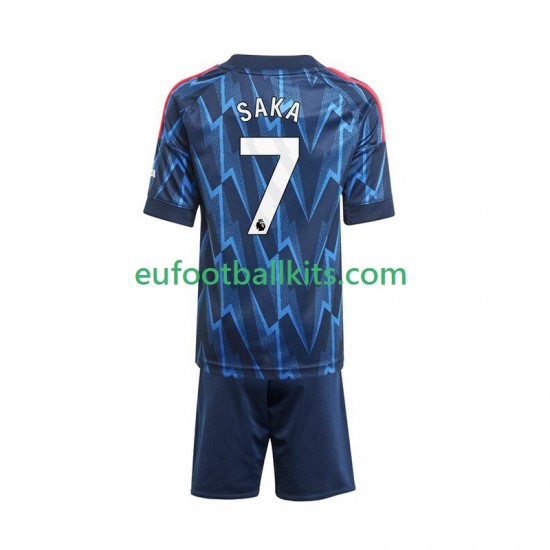 Arsenal Bukayo Saka 7 Away Football Shirts 2025-2026 Kids LS