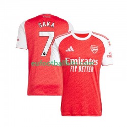 Arsenal Bukayo Saka 7 Home Football Shirts 2025-2026 Men LS
