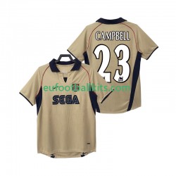 Arsenal CAMPBELL 23 Retro Away Football Shirts 2001 2002 Men LS