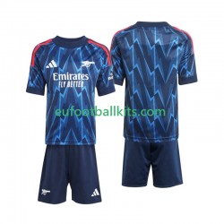Arsenal Away Football Shirts 2025-2026 Kids LS