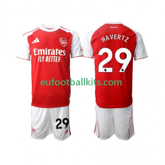 Arsenal Kai Havertz 29 Home Football Shirts 2025-2026 Kids LS