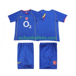 Arsenal Retro Away Football Shirts 2004 2005 Kids LS