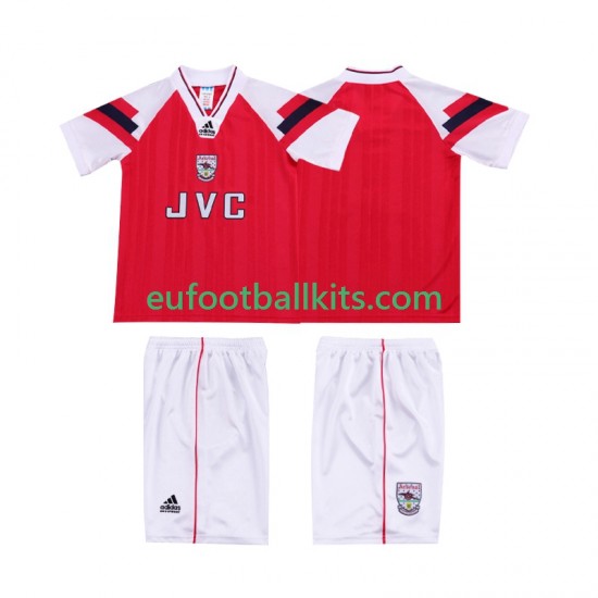 Arsenal Retro Home Football Shirts 1992 1994 Kids LS