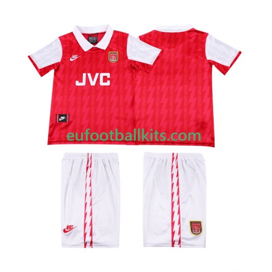 Arsenal Retro Home Football Shirts 1994 1996 Kids LS