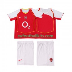 Arsenal Retro Home Football Shirts 2004 2005 Kids LS