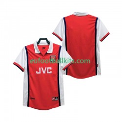 Arsenal Retro Home Football Shirts 1998 1999 Men LS