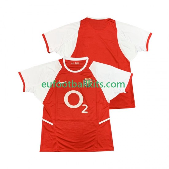 Arsenal Retro Home Football Shirts 2002 2003 Men LS