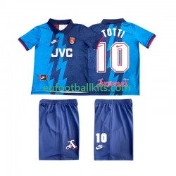 Arsenal TOTTI 10 Retro Away Football Shirts 1995 1996 Kids LS
