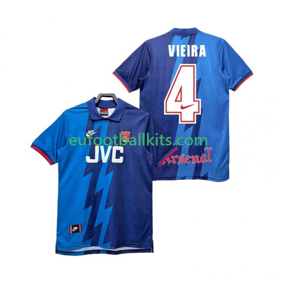 Arsenal VIEIRA 4 Retro Away Football Shirts 1995 1996 Men LS