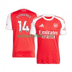 Arsenal Viktor Gyokeres 14 Home Football Shirts 2025-2026 Men LS