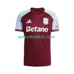 Aston Villa Home Football Shirts 2025-2026 Men LS