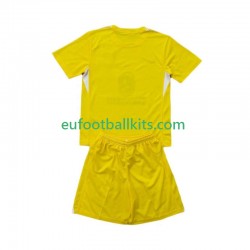 Atletico Madrid Goalkeeper Home Football Shirts 2025-2026 Kids LS