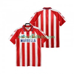 Atletico Madrid Retro Home Football Shirts 1994 1995 Men LS