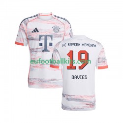 Bayern Munich Alphonso Davies 19 Away Football Shirts 2025-2026 Men LS