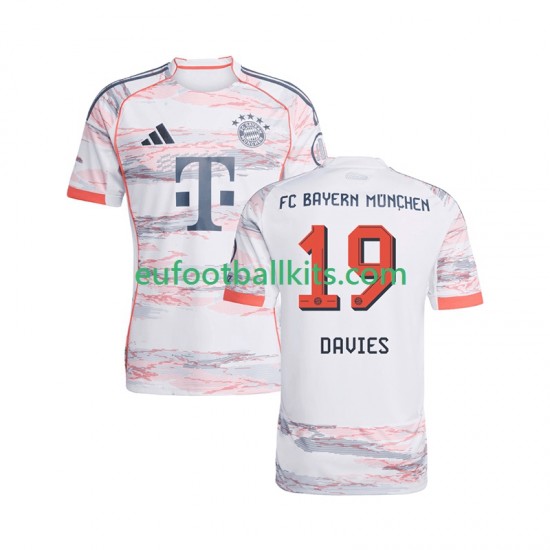 Bayern Munich Alphonso Davies 19 Away Football Shirts 2025-2026 Men LS