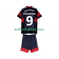 Bayern Munich Klinsmann 9 Retro Home Football Shirts 1997 1999 Kids LS