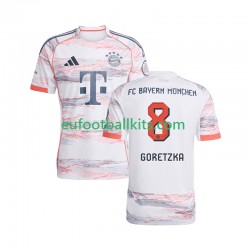 Bayern Munich Leon Goretzka 8 Away Football Shirts 2025-2026 Men LS