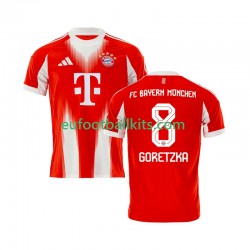 Bayern Munich Leon Goretzka 8 Home Football Shirts 2025-2026 Men LS
